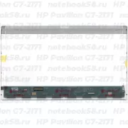 Матрица для ноутбука HP Pavilion G7-2171 (1600x900 HD+) TN, 40pin, Глянцевая