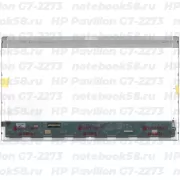 Матрица для ноутбука HP Pavilion G7-2273 (1600x900 HD+) TN, 40pin, Глянцевая