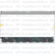 Матрица для ноутбука HP Pavilion G7-2276 (1600x900 HD+) TN, 40pin, Глянцевая