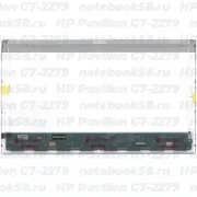 Матрица для ноутбука HP Pavilion G7-2279 (1600x900 HD+) TN, 40pin, Глянцевая