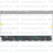 Матрица для ноутбука HP Pavilion G7-2323 (1600x900 HD+) TN, 40pin, Глянцевая