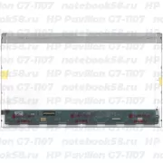 Матрица для ноутбука HP Pavilion G7-1107 (1600x900 HD+) TN, 40pin, Глянцевая