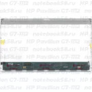 Матрица для ноутбука HP Pavilion G7-1112 (1600x900 HD+) TN, 40pin, Глянцевая