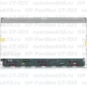 Матрица для ноутбука HP Pavilion G7-1135 (1600x900 HD+) TN, 40pin, Глянцевая