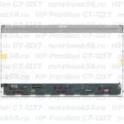 Матрица для ноутбука HP Pavilion G7-1237 (1600x900 HD+) TN, 40pin, Глянцевая