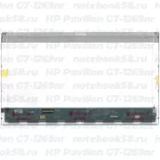 Матрица для ноутбука HP Pavilion G7-1269nr (1600x900 HD+) TN, 40pin, Глянцевая