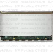 Матрица для ноутбука HP Pavilion G7-2155 (1600x900 HD+) TN, 40pin, Глянцевая