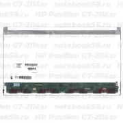 Матрица для ноутбука HP Pavilion G7-2114sr (1600x900 HD+) TN, 40pin, Матовая