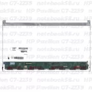Матрица для ноутбука HP Pavilion G7-2239 (1600x900 HD+) TN, 40pin, Матовая