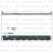 Матрица для ноутбука HP Pavilion G7-2306 (1600x900 HD+) TN, 40pin, Матовая