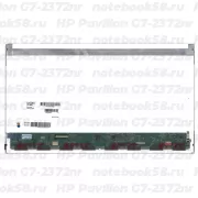 Матрица для ноутбука HP Pavilion G7-2372nr (1600x900 HD+) TN, 40pin, Матовая