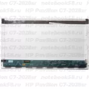 Матрица для ноутбука HP Pavilion G7-2028sr (1600x900 HD+) TN, 40pin, Глянцевая