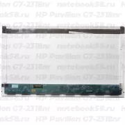 Матрица для ноутбука HP Pavilion G7-2318nr (1600x900 HD+) TN, 40pin, Глянцевая