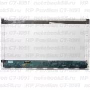 Матрица для ноутбука HP Pavilion G7-1091 (1600x900 HD+) TN, 40pin, Глянцевая