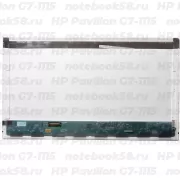 Матрица для ноутбука HP Pavilion G7-1115 (1600x900 HD+) TN, 40pin, Глянцевая