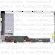 Матрица для ноутбука HP Pavilion G7-2028sr (1600x900 HD+) TN, 40pin, Глянцевая