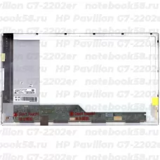 Матрица для ноутбука HP Pavilion G7-2202er (1600x900 HD+) TN, 40pin, Глянцевая