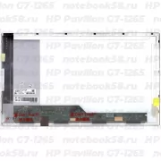 Матрица для ноутбука HP Pavilion G7-1265 (1600x900 HD+) TN, 40pin, Глянцевая