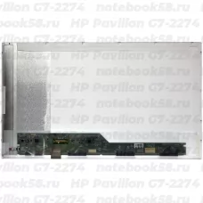 Матрица для ноутбука HP Pavilion G7-2274 (1600x900 HD+) TN, 40pin, Глянцевая