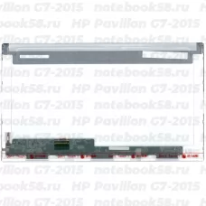 Матрица для ноутбука HP Pavilion G7-2015 (1600x900 HD+) TN, 40pin, Матовая