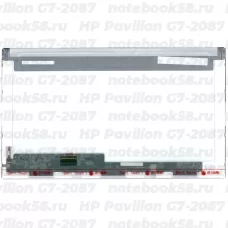 Матрица для ноутбука HP Pavilion G7-2087 (1600x900 HD+) TN, 40pin, Матовая