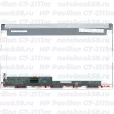 Матрица для ноутбука HP Pavilion G7-2111nr (1600x900 HD+) TN, 40pin, Матовая