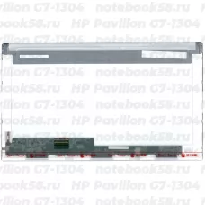 Матрица для ноутбука HP Pavilion G7-1304 (1600x900 HD+) TN, 40pin, Матовая