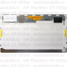 Матрица для ноутбука HP Pavilion G7-1311nr (1600x900 HD+) TN, 40pin, Матовая