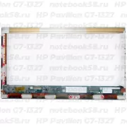 Матрица для ноутбука HP Pavilion G7-1327 (1600x900 HD+) TN, 40pin, Глянцевая