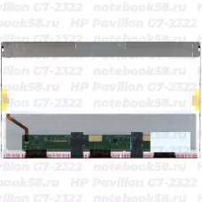 Матрица для ноутбука HP Pavilion G7-2322 (1600x900 HD+) TN, 40pin, Глянцевая