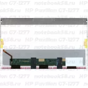 Матрица для ноутбука HP Pavilion G7-1277 (1600x900 HD+) TN, 40pin, Глянцевая