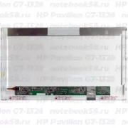 Матрица для ноутбука HP Pavilion G7-1328 (1600x900 HD+) TN, 40pin, Матовая