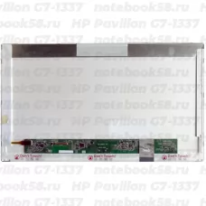 Матрица для ноутбука HP Pavilion G7-1337 (1600x900 HD+) TN, 40pin, Матовая