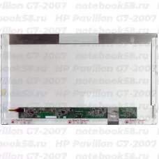 Матрица для ноутбука HP Pavilion G7-2007 (1600x900 HD+) TN, 40pin, Матовая