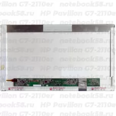 Матрица для ноутбука HP Pavilion G7-2110er (1600x900 HD+) TN, 40pin, Матовая