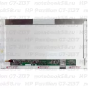 Матрица для ноутбука HP Pavilion G7-2137 (1600x900 HD+) TN, 40pin, Матовая