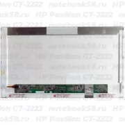 Матрица для ноутбука HP Pavilion G7-2222 (1600x900 HD+) TN, 40pin, Матовая