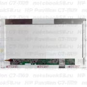 Матрица для ноутбука HP Pavilion G7-1109 (1600x900 HD+) TN, 40pin, Матовая