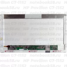 Матрица для ноутбука HP Pavilion G7-1152 (1600x900 HD+) TN, 40pin, Матовая