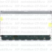 Матрица для ноутбука HP Pavilion G7-1340 (1600x900 HD+) TN, 40pin, Глянцевая