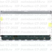 Матрица для ноутбука HP Pavilion G7-2023 (1600x900 HD+) TN, 40pin, Глянцевая