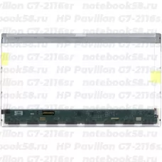 Матрица для ноутбука HP Pavilion G7-2116sr (1600x900 HD+) TN, 40pin, Глянцевая