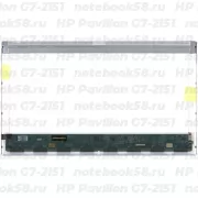 Матрица для ноутбука HP Pavilion G7-2151 (1600x900 HD+) TN, 40pin, Глянцевая