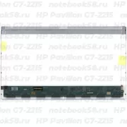 Матрица для ноутбука HP Pavilion G7-2215 (1600x900 HD+) TN, 40pin, Глянцевая