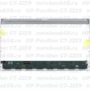 Матрица для ноутбука HP Pavilion G7-2239 (1600x900 HD+) TN, 40pin, Глянцевая