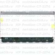 Матрица для ноутбука HP Pavilion G7-2274 (1600x900 HD+) TN, 40pin, Глянцевая