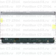 Матрица для ноутбука HP Pavilion G7-2304 (1600x900 HD+) TN, 40pin, Глянцевая