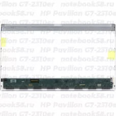 Матрица для ноутбука HP Pavilion G7-2310er (1600x900 HD+) TN, 40pin, Глянцевая