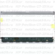 Матрица для ноутбука HP Pavilion G7-2314sr (1600x900 HD+) TN, 40pin, Глянцевая