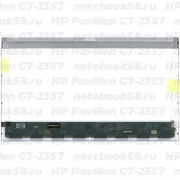Матрица для ноутбука HP Pavilion G7-2357 (1600x900 HD+) TN, 40pin, Глянцевая